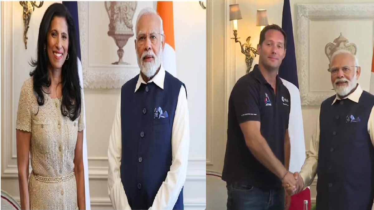 PM Modi in France: पीएम मोदी ने भारतीय मूल की सीईओ लीना से की मुलाकात, इन मुद्दों पर दोनों के बीच हुई चर्चा