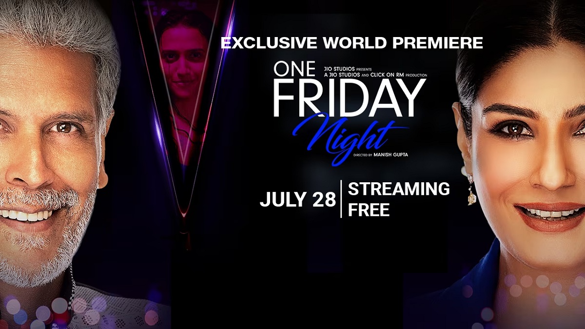 One Friday Night trailer: One Friday Night का ट्रेलर हुआ रिलीज, मिलिंद सोमन के साथ सस्पेंस और रोमांस का खेल खेलती नजर आएंगी रवीना