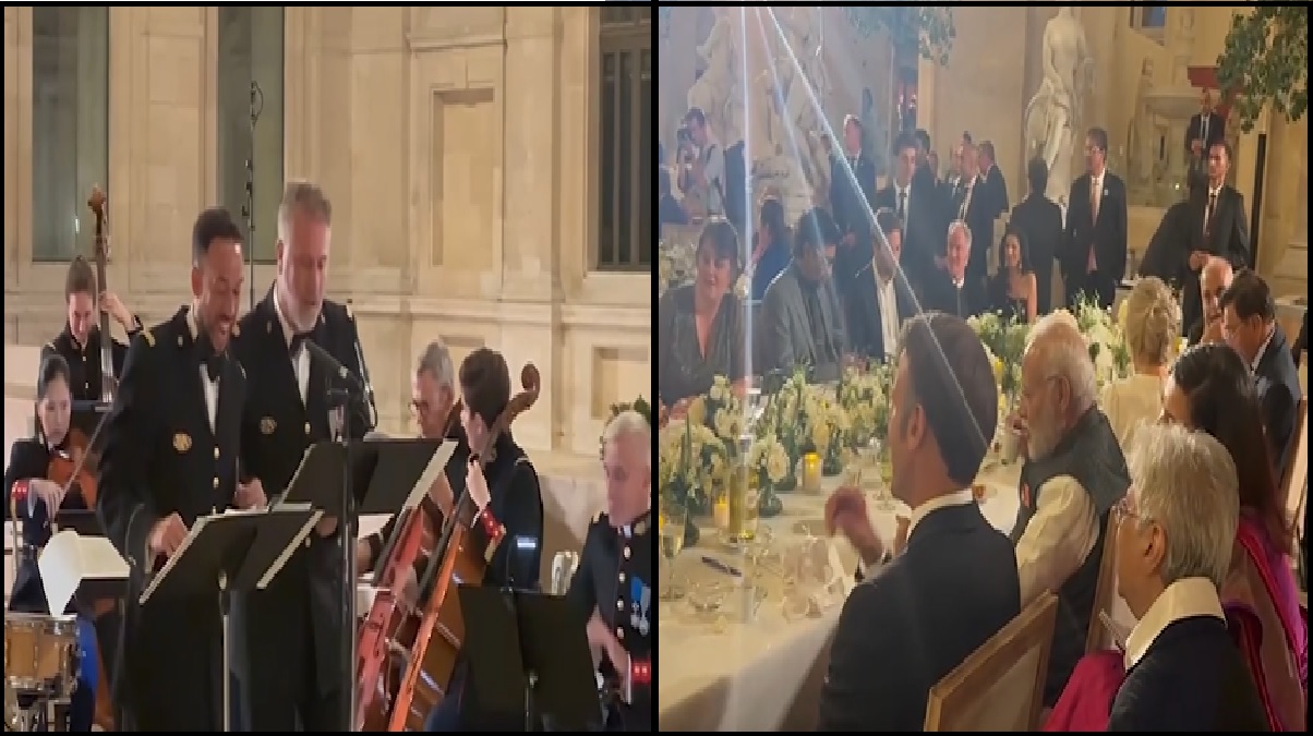 PM Modi: फ्रांस में राजकीय भोज के दौरान दो बार पीएम मोदी और राष्ट्रपति के सामने हुआ ‘जय हो’ का गायन, देखिए Video
