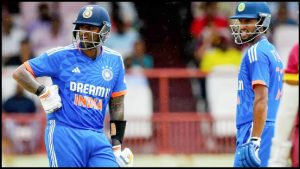 India Vs West Indies 3rd T20: वेस्टइंडीज के खिलाफ तीसरे मुकाबले में तिलक वर्मा और सूर्यकुमार यादव का शानदार प्रदर्शन, टीम को दिलाई धुआंधार जीत