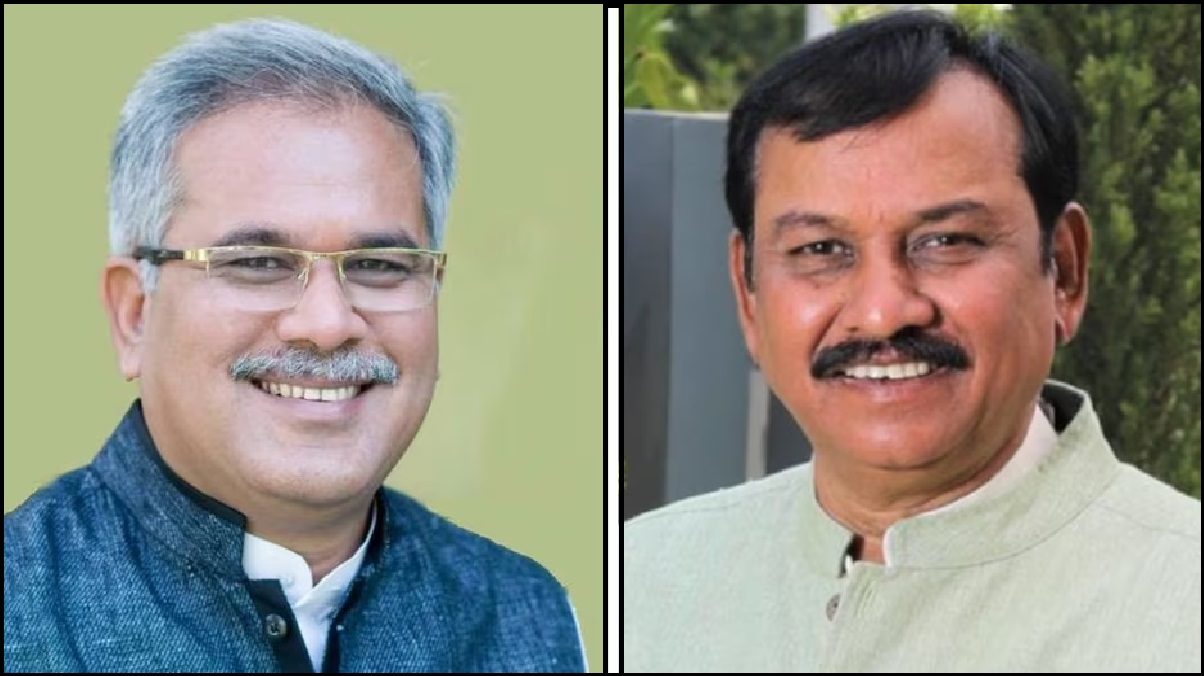 Chhattisgarh Election 2023: अब छत्तीसगढ़ चुनाव में चाचा-भतीजे के बीच दिखेगी सियासी टक्कर, BJP ने भूपेश बघेल के खिलाफ विजय को दिया टिकट
