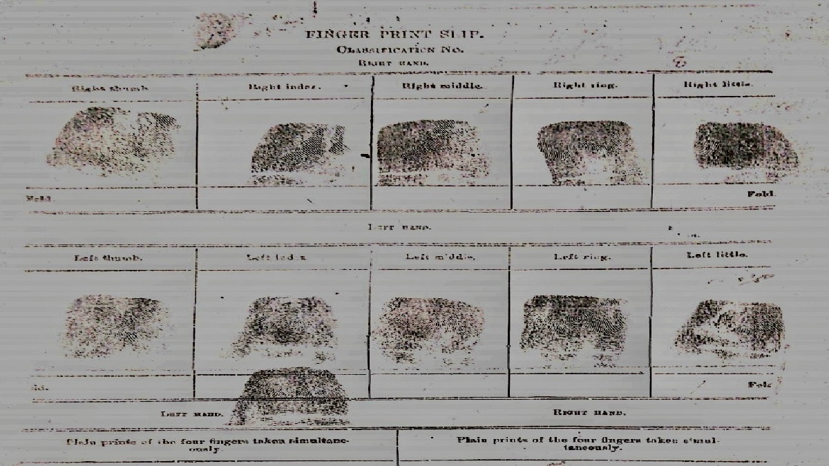 fingerprints of martyr udham singh