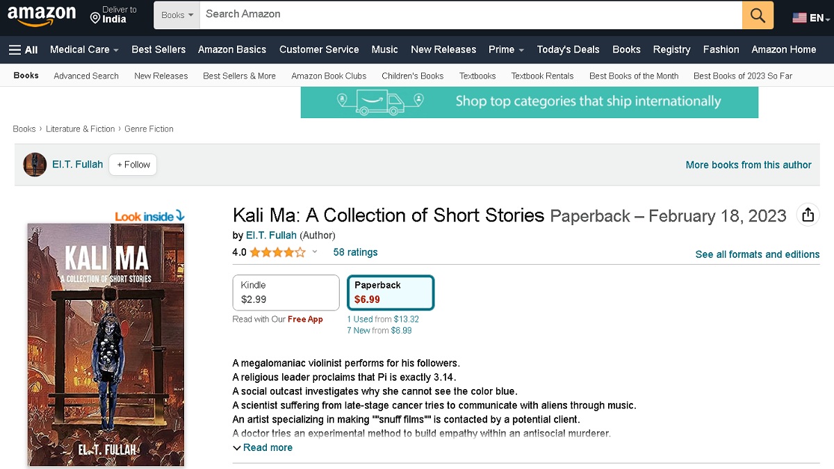 Ma Kali insulted on Amazon: मां काली को फांसी पर चढ़ाने वाला चित्र लगी किताब अमेजन पर रही बिक, भड़के यूजर्स बोले…