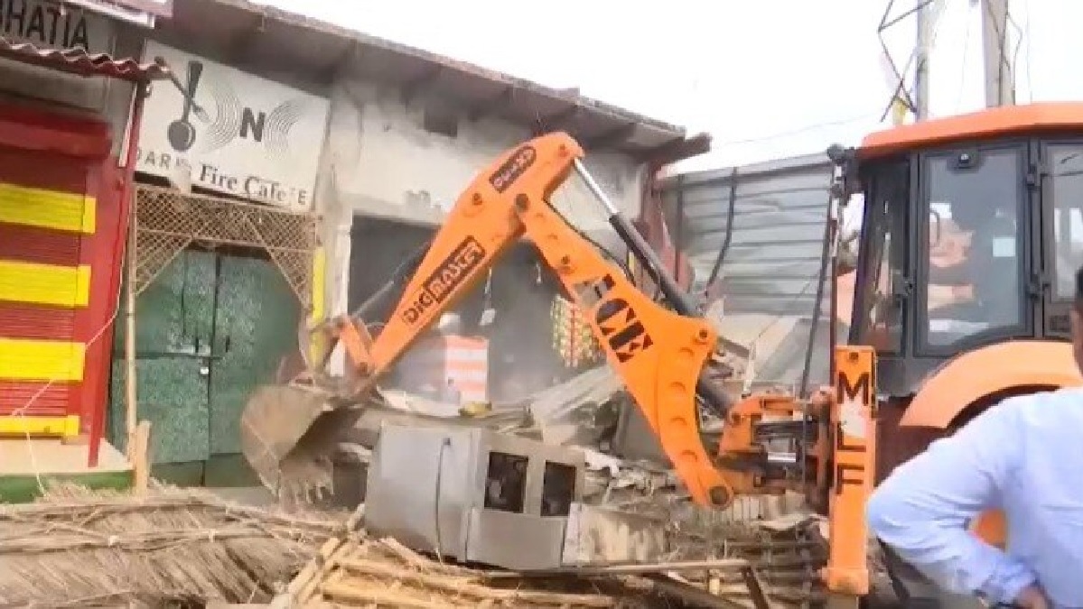 nuh violence bulldozer