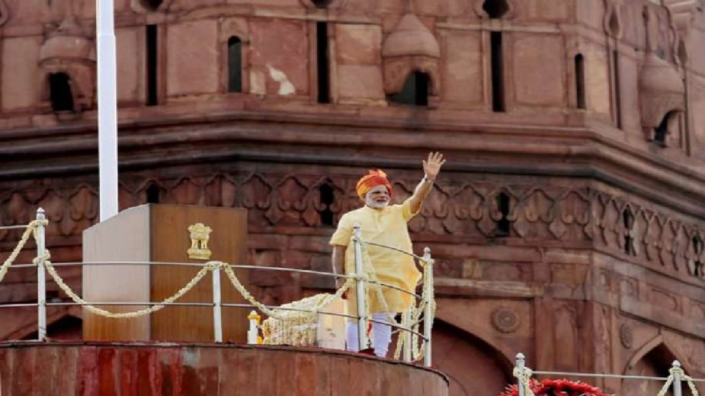 pm modi red fort