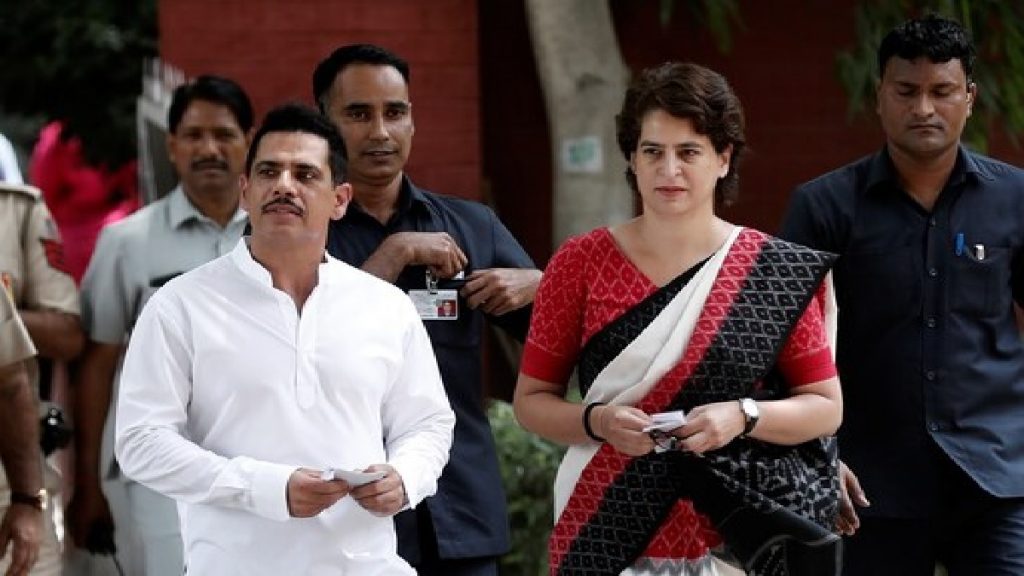 robert vadra and priyanka gandhi