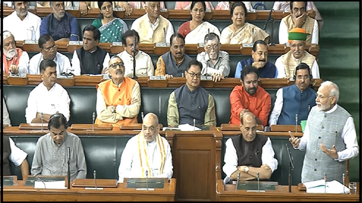 Parliament Session: नेहरूजी और अटलजी को किया याद, तेलंगाना समेत तमाम मसलों पर कांग्रेस को निशाने पर लिया, संसद के विशेष सत्र में पीएम मोदी के संबोधन की ये रहीं खास बातें