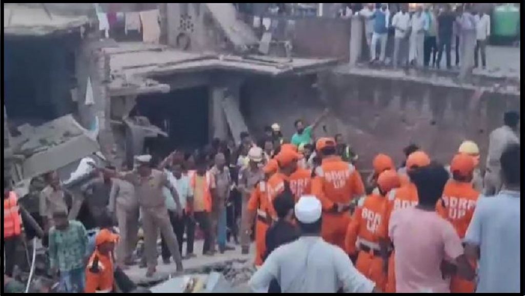 Barabanki Building Collapsed