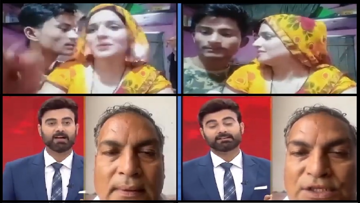 Seema-Sachin Video: चैनल पर बातचीत के दौरान कैमरे के सामने ही रोमांटिक हुए सचिन-सीमा, खुलेआम कर दी ऐसी हरकत, देखें वीडियो