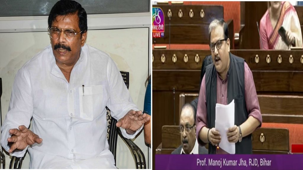 Anand Mohan and Manoj Jha