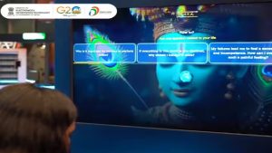 G20 Summit 2023: विदेशी मेहमानों को कराया जाएगा भगवद गीता के अद्भुत ज्ञान से रूबरू , ‘भारत मंडपम’ में लगाया गया Ask Gita चैटबॉट