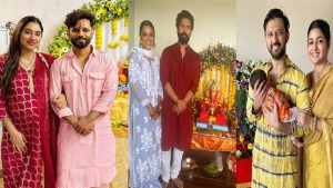 Ganesh Chaturthi 2023: टीवी के इन स्टार ने अपने घर पर किया बप्पा का स्वागत, भव्य तरीके से की गणेश भगवान की पूजा
