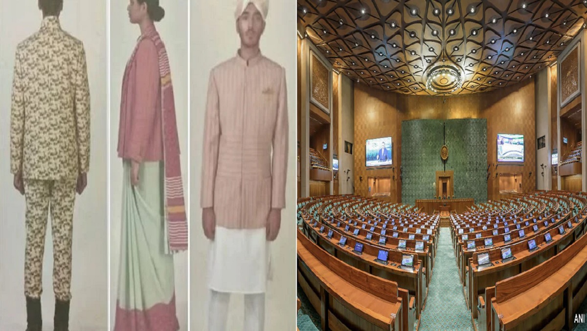 New Uniform for Parliament Staff: अब संसद की नई ड्रेस को लेकर मचा बवाल, स्टाफ की शर्ट पर कमल का फूल होने पर सपा नेता ने BJP पर कसा तंज