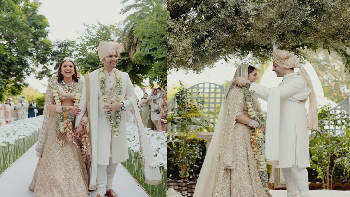 Parineeti Chopra-Raghav Chadha Wedding Pics:इंतजार खत्म, सामने आईं परिणीति-राघव की शादी की फोटोज, देखकर हार बैठेंगे दिल