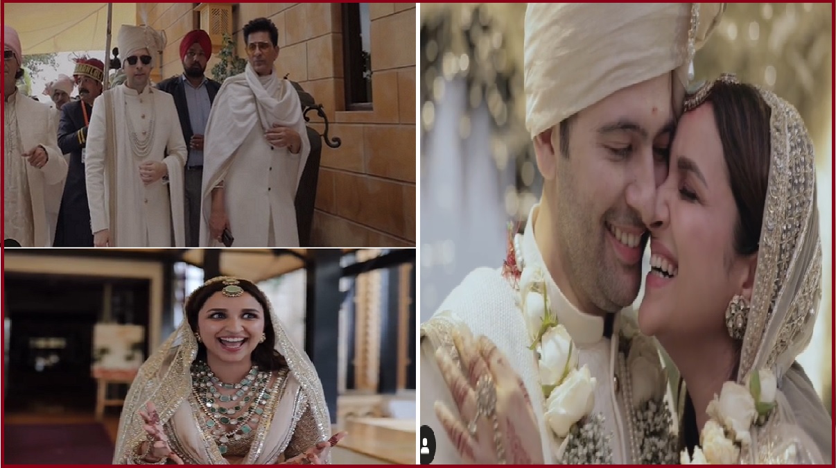 Parineeti Chopra-Raghav Chadha Wedding Video: परिणीति चोपड़ा ने शेयर किया अपनी शादी का वीडियो, राघव चड्ढा संग दिख रही एक्ट्रेस की गजब कमेस्ट्री