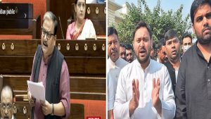 Bihar Politics: ‘ठाकुर’ पर लालू की आरजेडी में जंग, मनोज झा पर आनंद मोहन के बेटे ने साधा निशाना