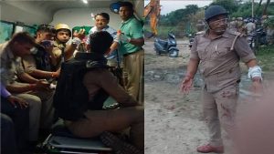 Agra: ताजनगरी आगरा में बवाल, अवैध अतिक्रमण हटाने गए पुलिसकर्मियों पर सत्संगियों ने किया हमला, फिर…!