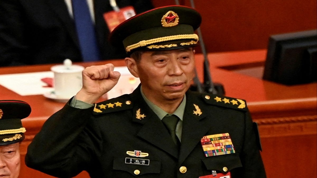 chinese defence minister li shangfu  