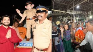 Ganesh Chaturthi 2023: पुलिस वाले बप्पा’ लेकर आए शिव ठाकरे तो शिल्पा ने खास अंदाज में किया भगवान गणेश का स्वागत