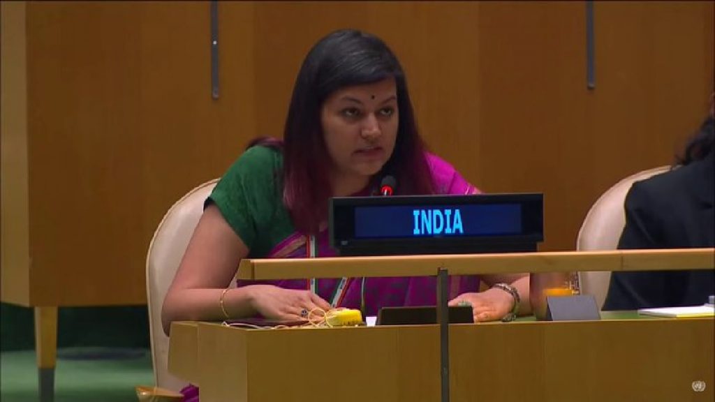 petal gehlot india first secretary at unga