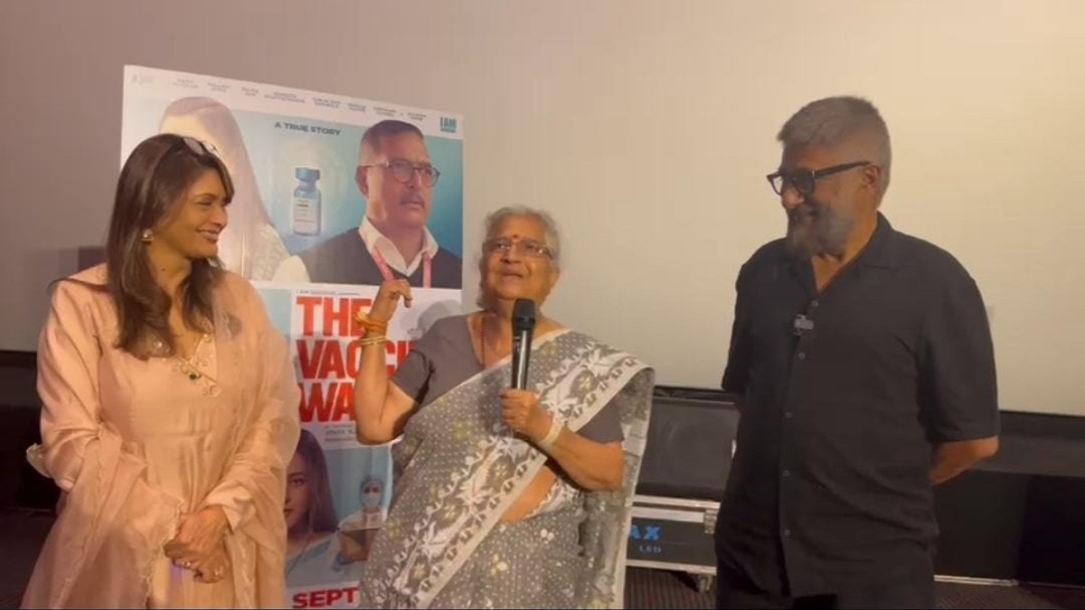 Sudha Murty: विवेक अग्निहोत्री की फिल्म द वैक्सीन वॉर देखकर गदगद हुईं सुधा मूर्ति, कह दी बड़ी बात