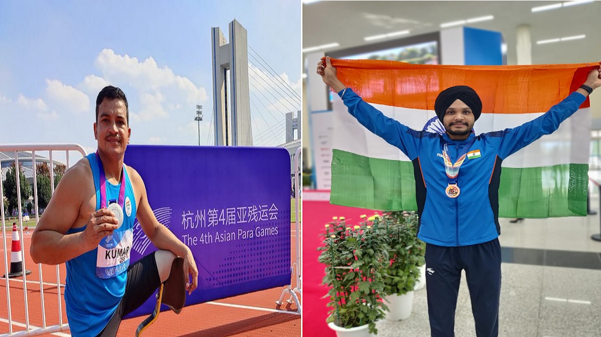 Asian Para Games 2023, Hangzhou, Day 2: अजय कुमार ने मेंस 400M-T64 इवेंट में जीता रजत, तो शूटिंग में सरबजोत ने दिलाया ब्रॉन्ज