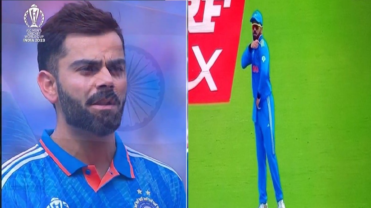 World Cup 2023, IND VS PAK: पाक के खिलाफ गलत जर्सी पहनकर मैदान में उतरे विराट कोहली, फिर क्या हुआ जानिए