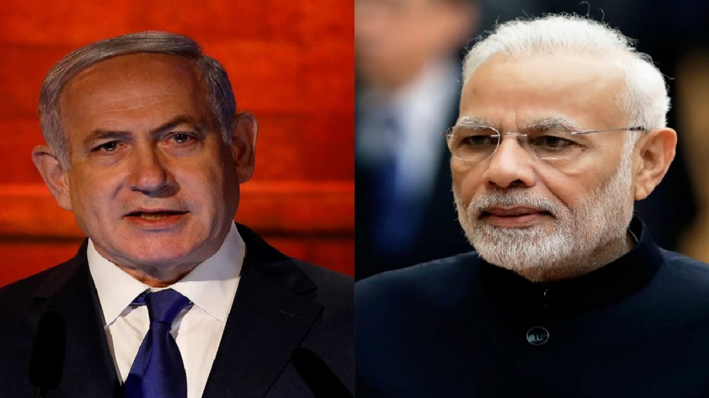 benjamin netanyahu and narendra modi