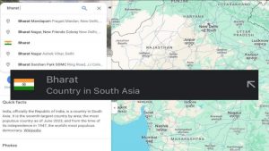 Bharat on Google Maps: गूगल मैप्स पर सर्च किया देश का नाम तो तिरंगे के साथ दिख रहा ‘भारत’!, गूगल ने किया बदलाव