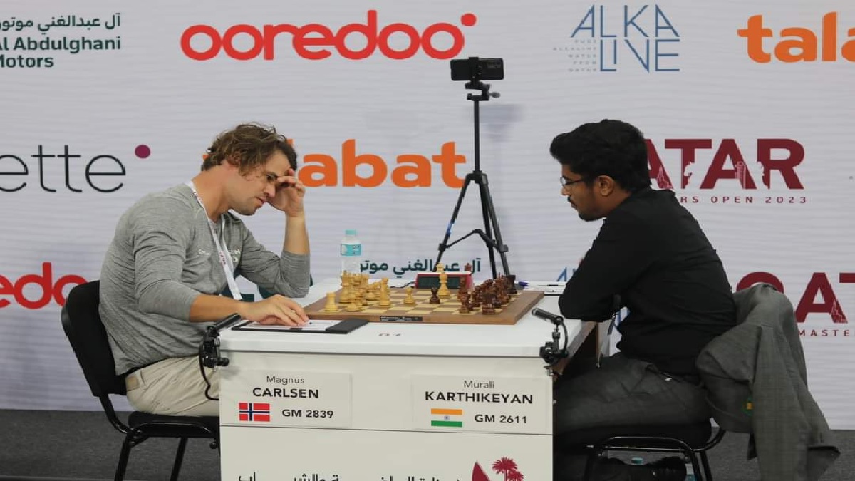 Karthikeyan Murali Beats Magnus Carlsen: कार्तिकेयन मुरली ने कर दिखाया करिश्मा, दुनिया के नंबर 1 शतरंज खिलाड़ी मैगनस कार्लसन को हराने वाले तीसरे भारतीय बने