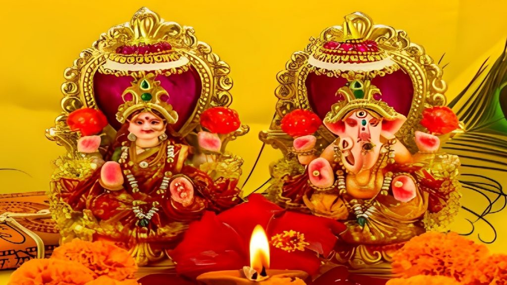 ganesh lakshmi puja deepawali