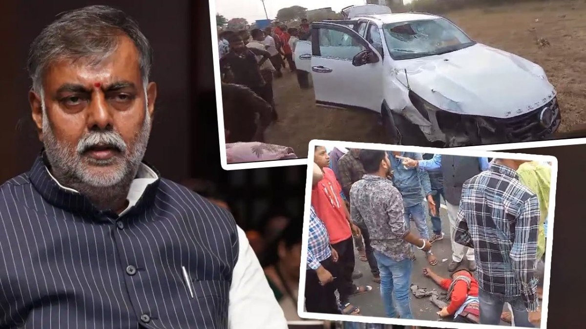 Accident: केंद्रीय मंत्री और बीजेपी उम्मीदवार प्रहलाद पटेल की कार हुई सड़क दुर्घटना का शिकार, जानिए हादसे में किसने गंवाई जान?
