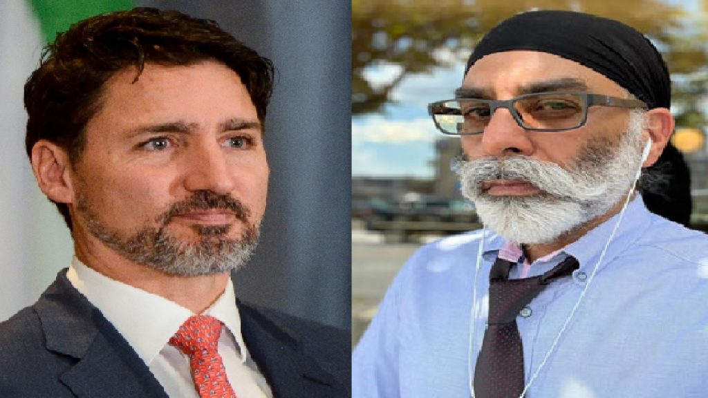 justin trudeau and gurpatwant singh pannun