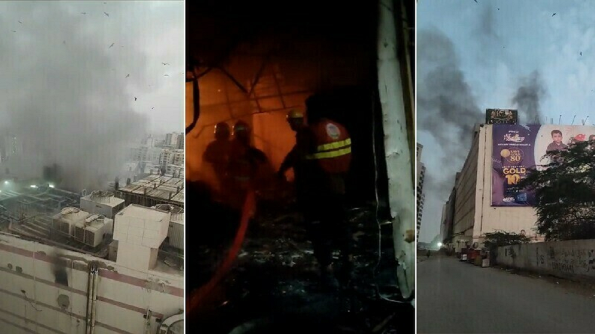 Karachi Shopping Complex Fire: कराची के शॉपिंग मॉल में लगी भयंकर आग, झुलसने की वजह से 9 लोगों की हुई दर्दनाक मौत, 1 के घायल होने की भी खबर