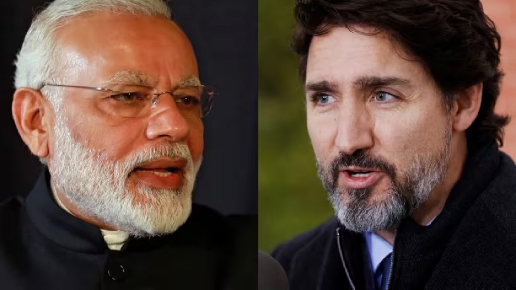 modi and justin trudeau