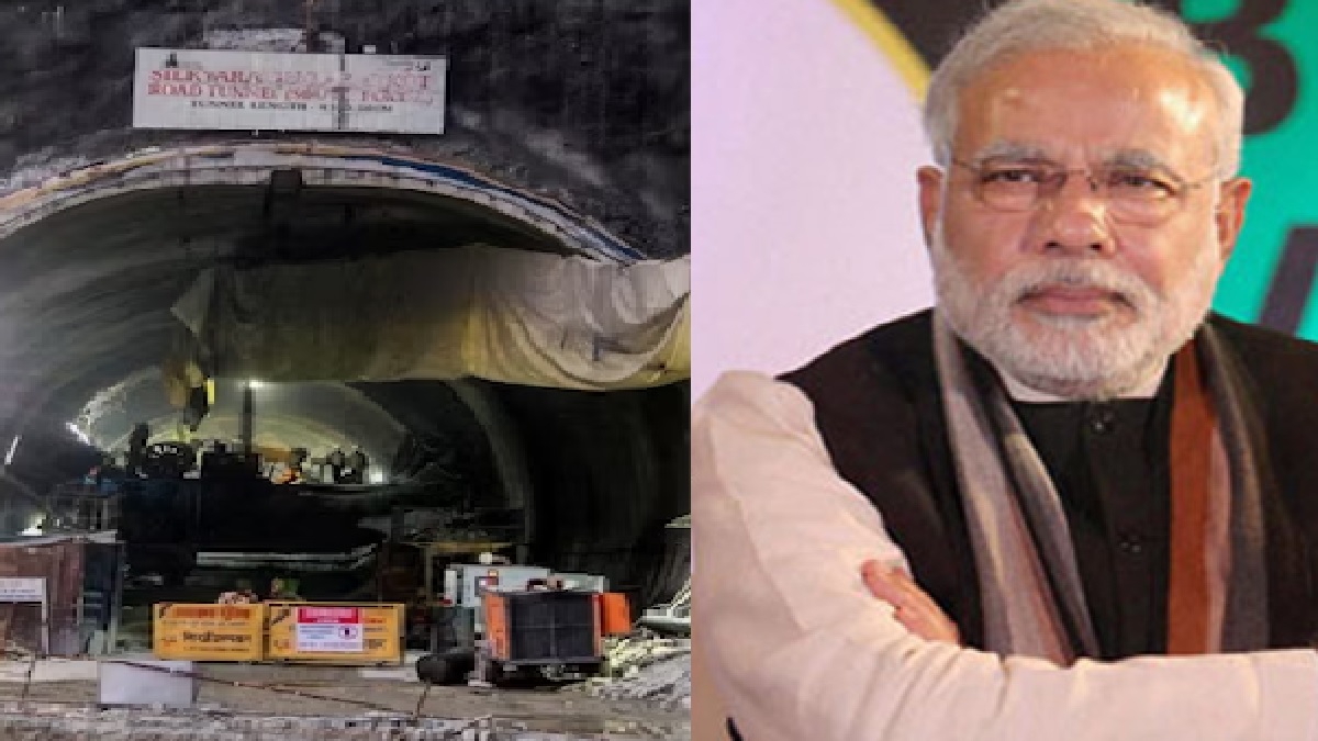 PM Modi On tunnel Collapse: सुरंग में फंसे 41 मजदूरों के बचाव कार्य पर पीएम मोदी की नजर, सीएम पुष्कर सिंह धामी से फोन पर ली ताजा स्थिति की जानकारी
