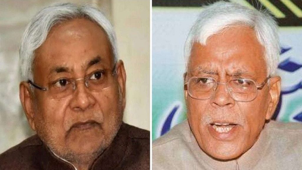 nitish kumar and shivanand tiwari