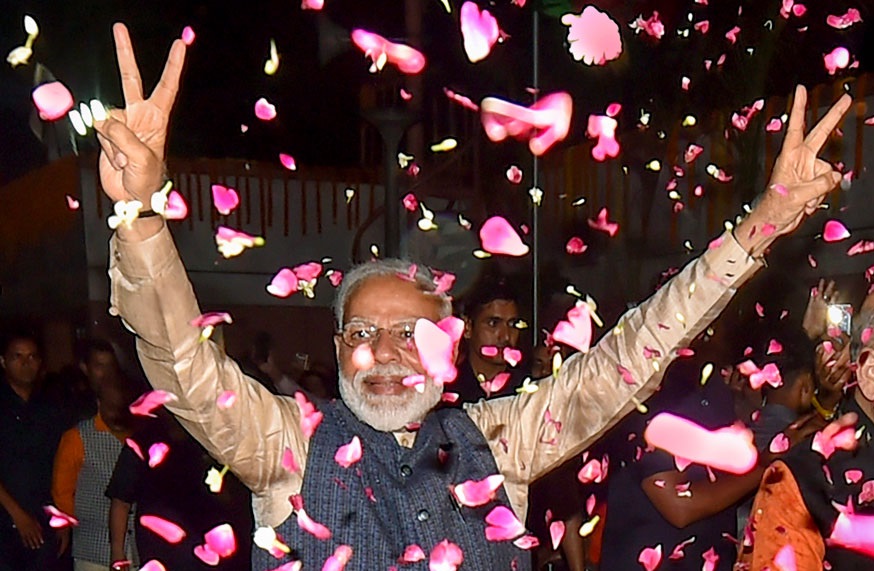 Assembly Election Results 2023: भाजपा दफ्तर में शाम को होगा जश्न, सूत्रों के मुताबिक PM मोदी होंगे शामिल