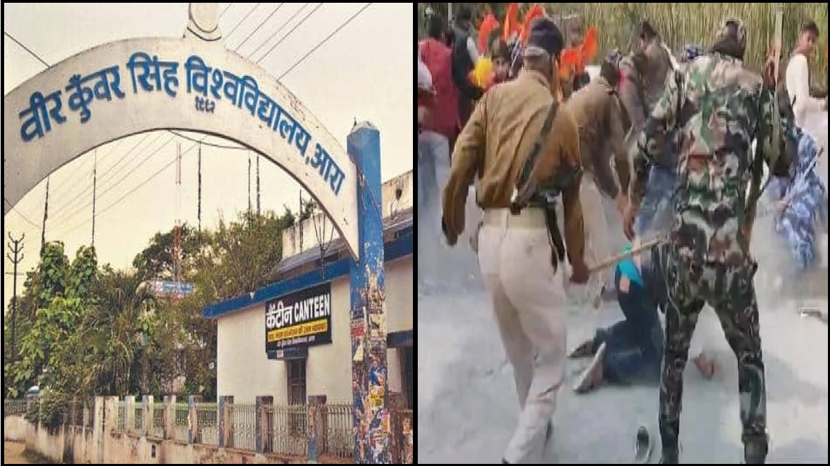 Bihar: आरजेडी कैडर की तरह काम कर रही बिहार पुलिस, पुलिस लाठीचार्ज में 13 छात्र घायल