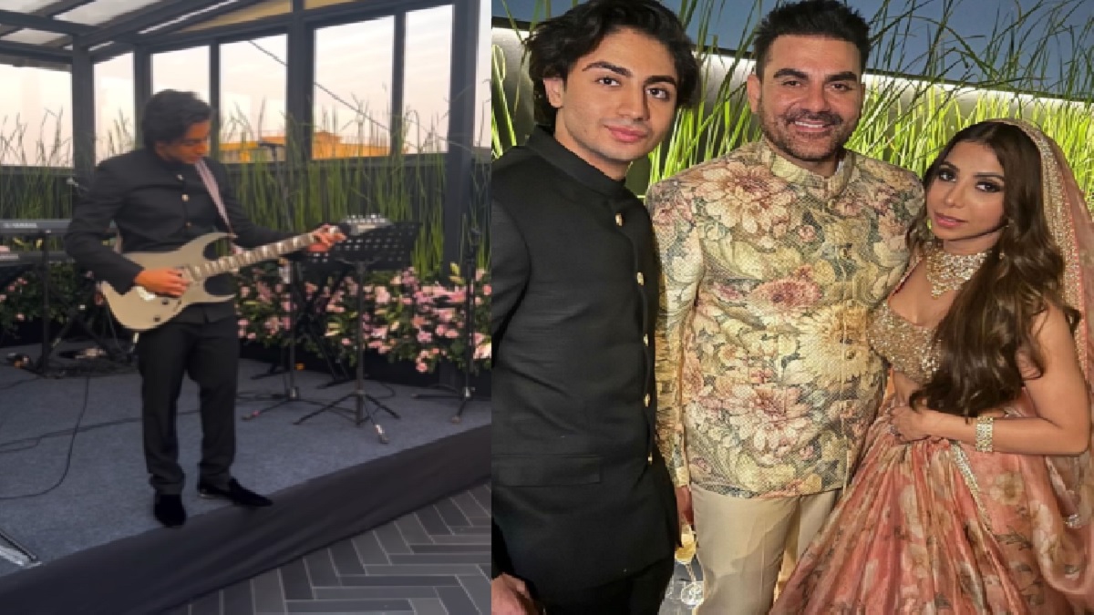 Arbaaz Khan Son Singing At His Wedding: पिता अरबाज खान की शादी में बाराती बना बेटा अरहान दीवाना, वीडियो वायरल