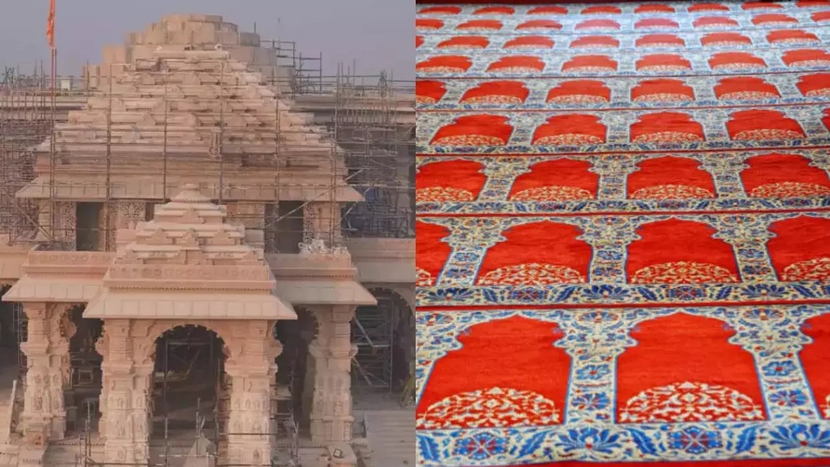 Ayodhya News : भदोही की जेल में बने कालीन बढ़ाएंगे राम मंदिर की शोभा, जेल के बुनकर कैदियों की तरफ से किया गया है तैयार