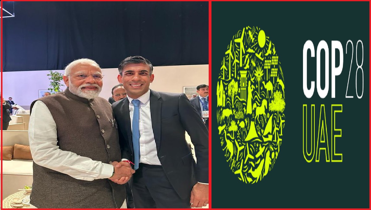 PM Modi Meets Rishi Sunak: COP-28 सम्मेलन में शिरकत करने दुबई पहुंचे PM मोदी की ऋषि सुनक से हुई मुलाकात, सामने आई पहली तस्वीर