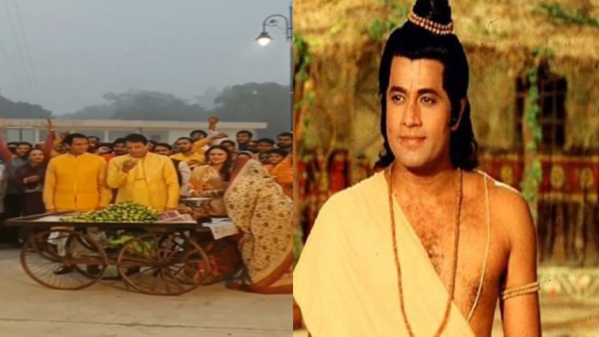 Arun Govil Ayodhya: कलयुग में अवरित हुए श्री राम, खाए शबरी के जूठे बेर..देखें भक्ति से भरा वीडियो