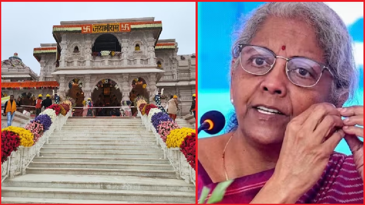 Ram Mandir Pran Pratishtha: राम मंदिर प्राण प्रतिष्ठा कार्यक्रम से पहले निर्मला सीतारमण ने लगाया तमिलनाड़ु सरकार पर बड़ा आरोप, मची खलबली !