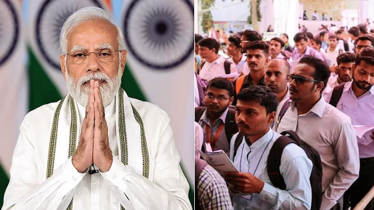 PM Modi: 1 लाख लोगों को रिक्रूटमेंट लेटर देंगे पीएम मोदी, 47 जगहों पर रोजगार मेले के जरिए मिलेगा लाभ