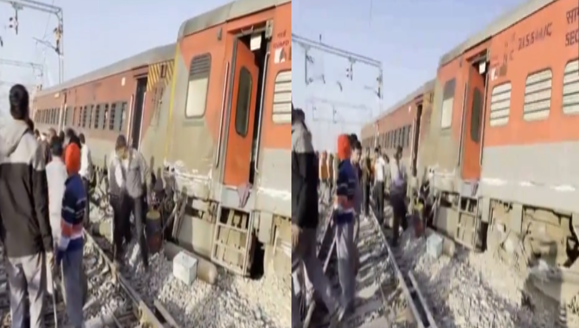 Sabarmati-Agra Train Derail: साबरमती-आगरा सुपरफास्ट की मालगाड़ी से टक्कर, राहत-बचाव में लगी पुलिस और आरपीएफ
