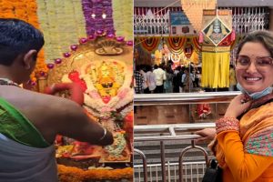 Amrapali Dubey: माता रानी की भक्ति में डूबी आम्रपाली दुबे, नवरात्रि के पहले दिन शेयर की मां जगदम्बा की खूबसूरत वीडियो