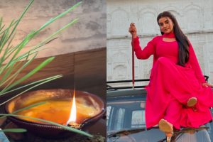 Akshara Singh: माता रानी की भक्ति में डूबी भोजपुरी एक्ट्रेस अक्षरा सिंह, शेयर किया अष्टमी पूजा का प्यारा सा वीडियो