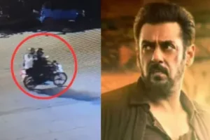 Salman Khan: सलमान खान के घर पर गोलीबारी करने वालों का CCTV फुटेज आया सामने, परिवार से मिलने पहुंचे राज ठाकरे