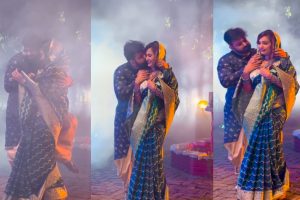 Pawan Singh and Shalini Singh: पत्नी को छोड़ किसी और लड़की को Kiss करते दिखे पवन सिंह, सोशल मीडिया पर आग लगा रहा वीडियो
